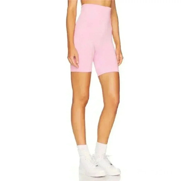 WeWoreWhat Seamless Biker Solid Pink Lilac - Picture 3 of 6